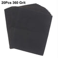 60 180 240 360 1000 1500 2000 Sandpaper Grit Wet Dry Sanding Paper