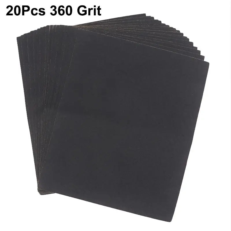 60 180 240 360 1000 1500 2000 Sandpaper Grit Wet Dry Sanding Paper