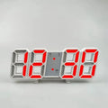 3D LED Digital Wall Clock – Alarm, Calendar & Timer