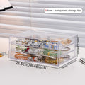 Desktop Transparent Stackable Acrylic Bead Storage Box Drawer