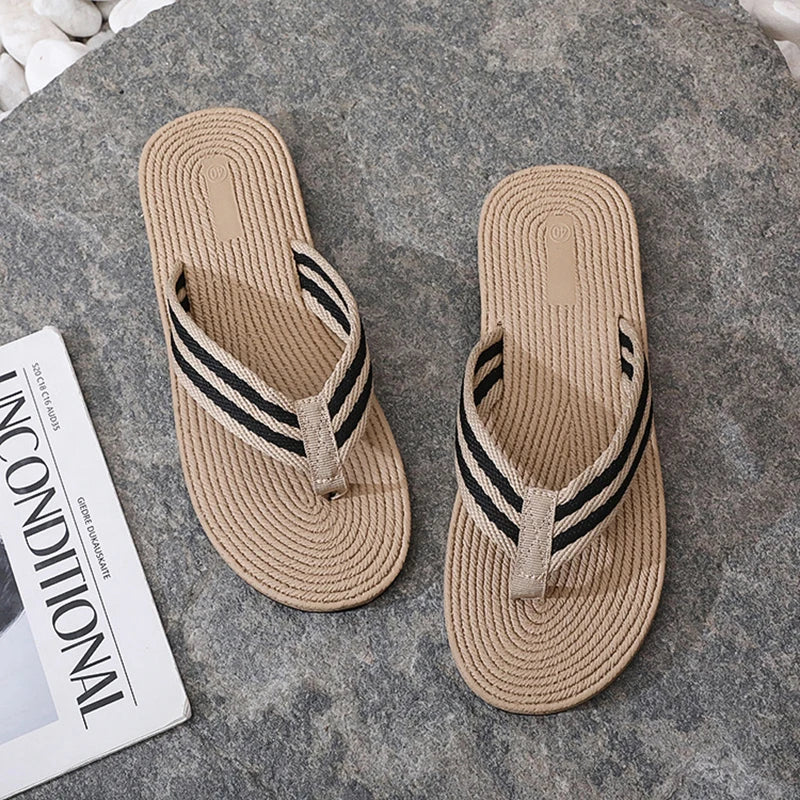 Men's Lightweight Anti-Slip Flip Flops – Beach & Indoor Sandals