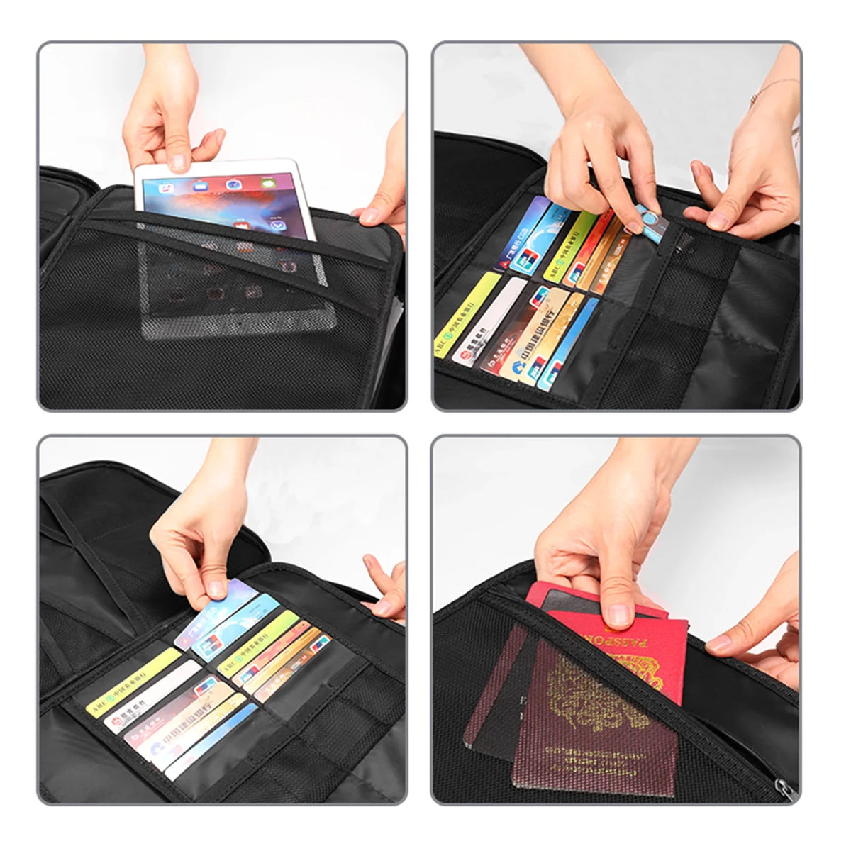 Fireproof Document Bag with Lock – Fire & Water Resistant Safe