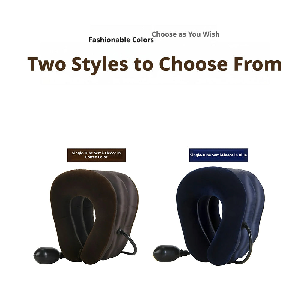 360° Inflatable Cervical Traction Neck Brace & Stretcher