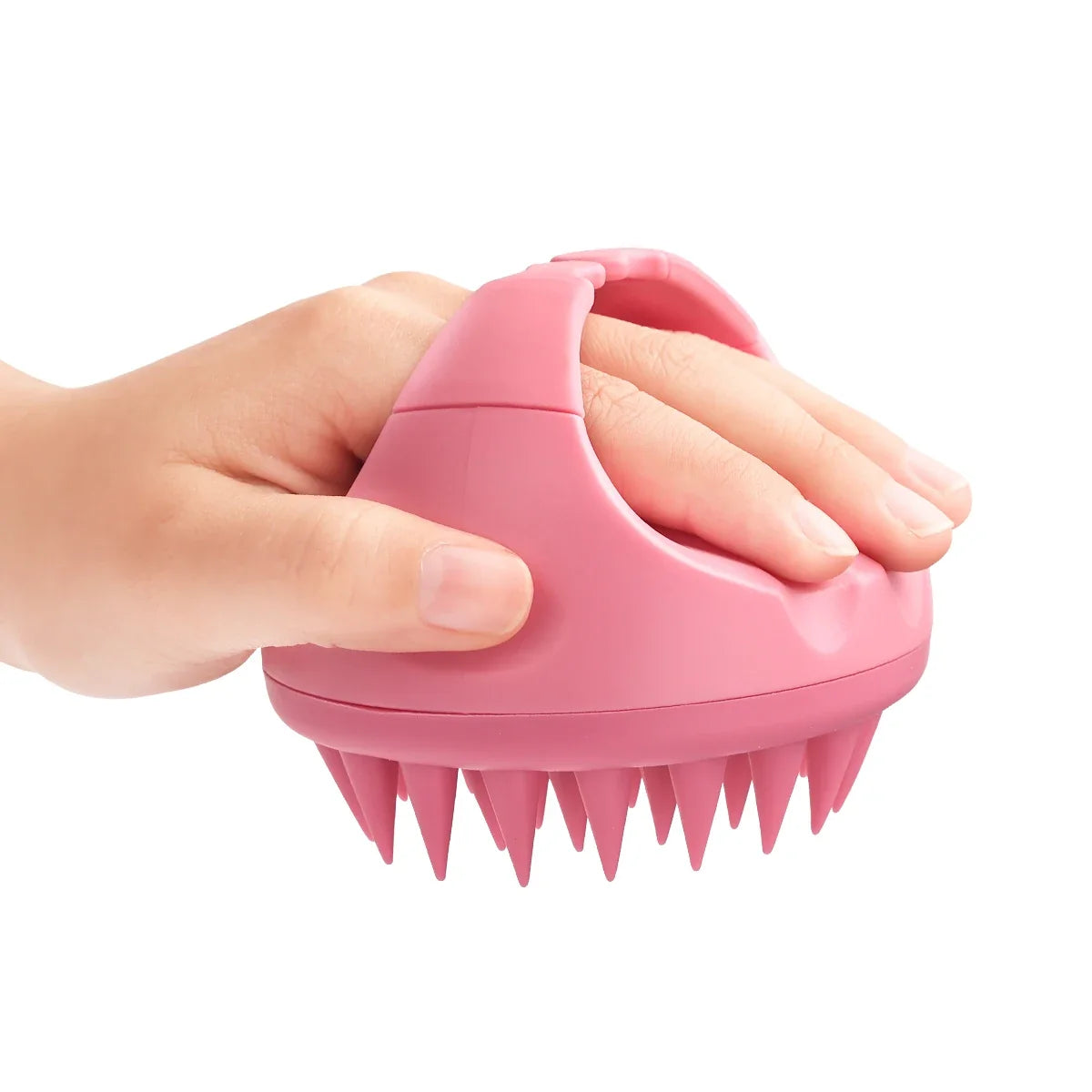 Silicone Scalp Massager Shampoo Brush | Deep Cleansing Comb