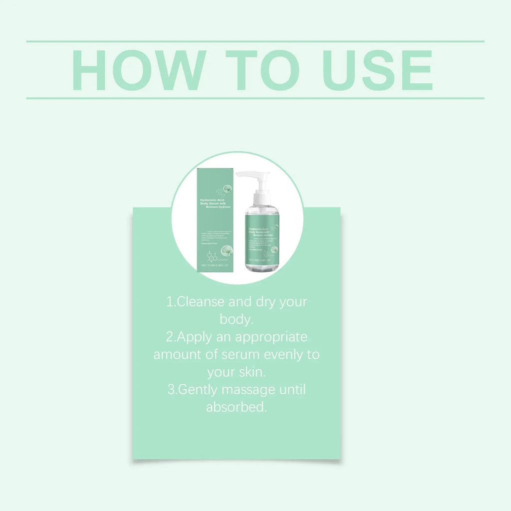 OCEAURA Hyaluronic Acid Body Essence | Deep Hydration Lotion