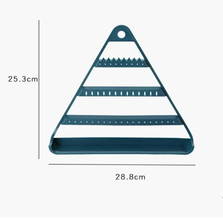 Earring Display Stand & Jewelry Organizer Rack – 4 Colors