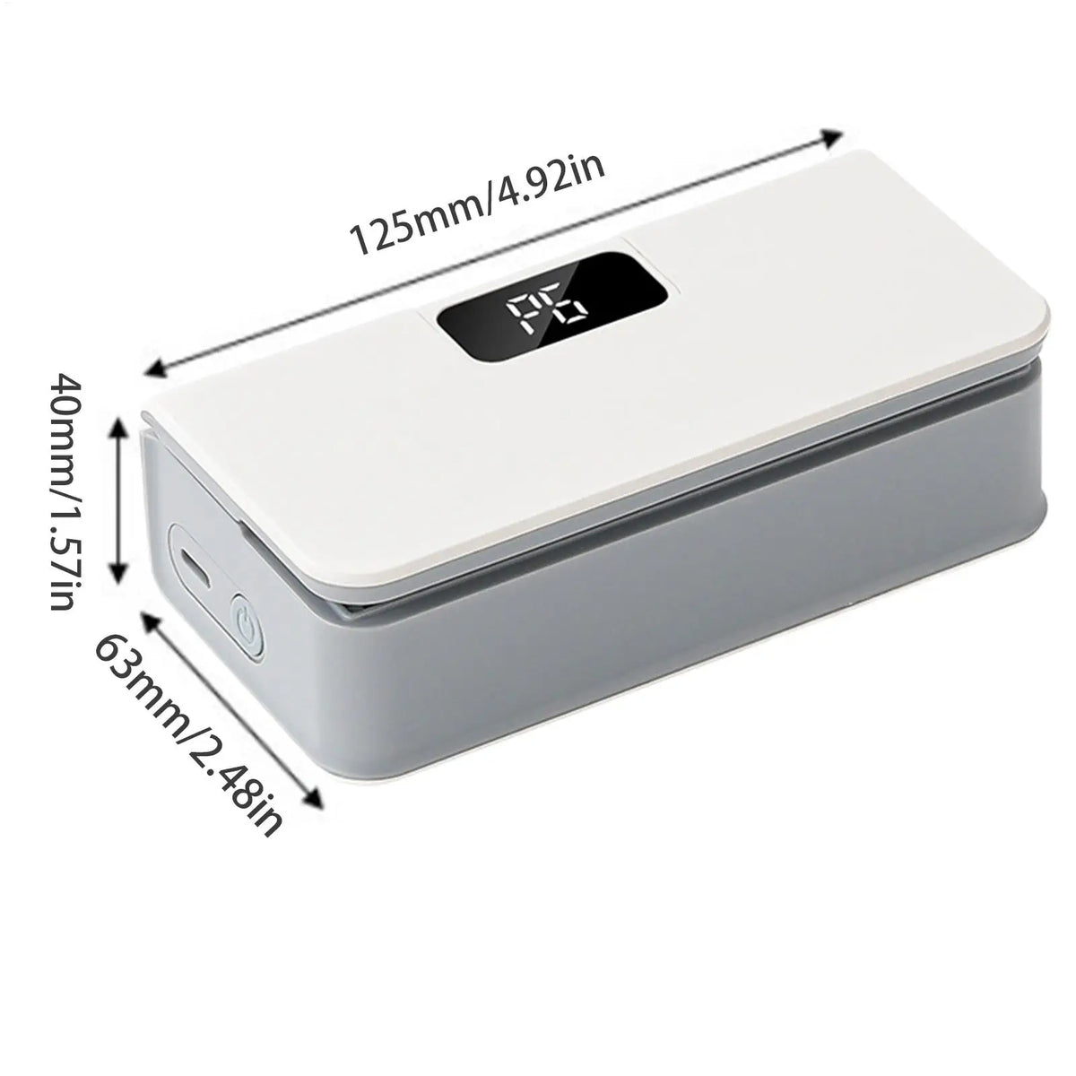 2-in-1 Bag Sealer & Cutter | 6-Speed Fridge Magnet Food Sealer