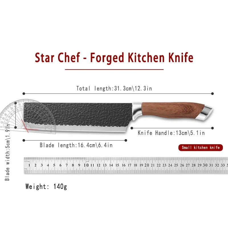 Stainless Steel Kitchen Knife – Sharp Meat & Vegetable Slicer