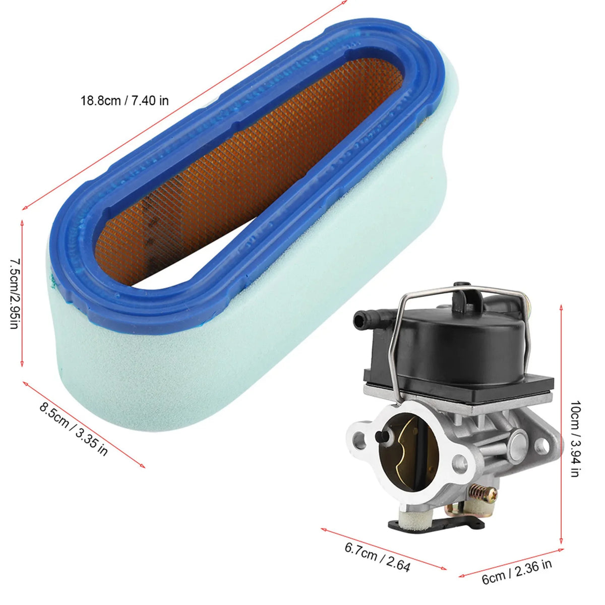 Carburetor Carb Tecumseh 640065A 13Hp 13 5Hp 14Hp 15Hp Air Filter