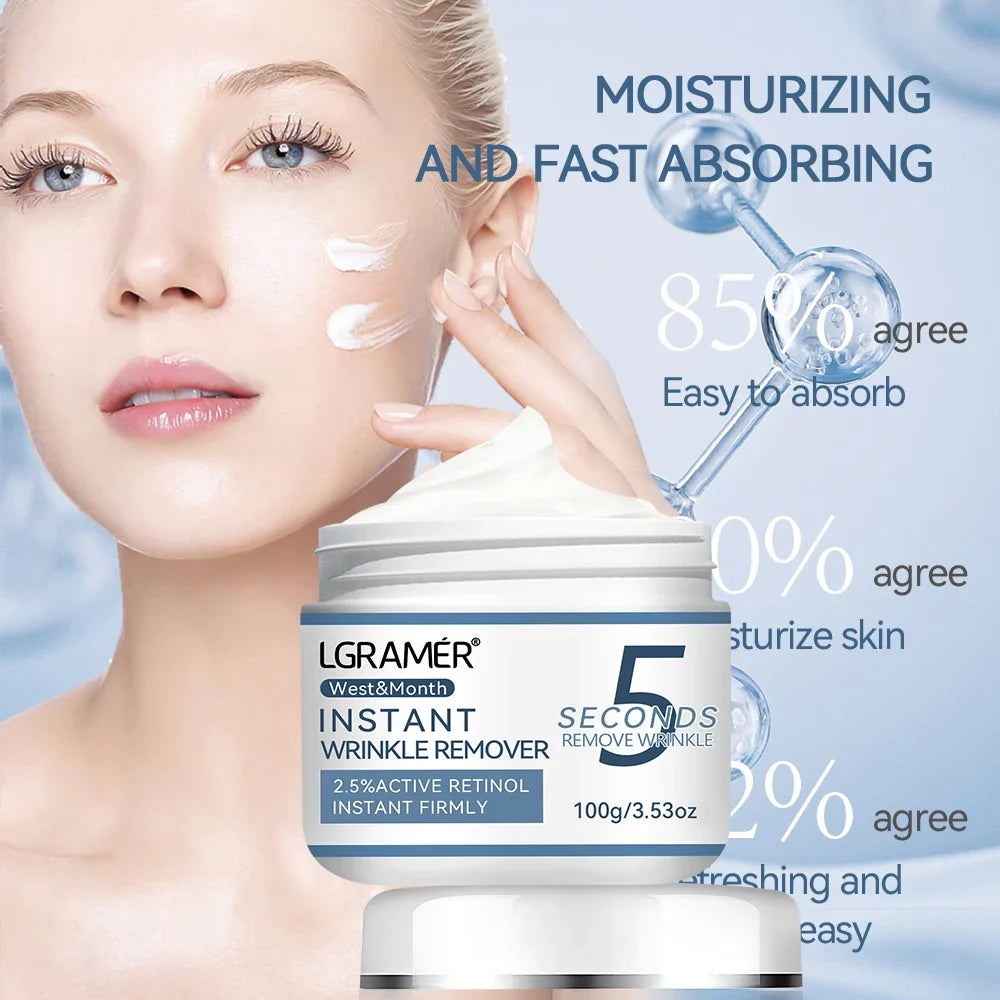 Retinol Collagen Cream – Hyaluronic Acid, Vitamin C+E Anti-Aging