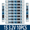 10PCS 1S BMS PCM Protection Board for 18650 32650 Li-ion