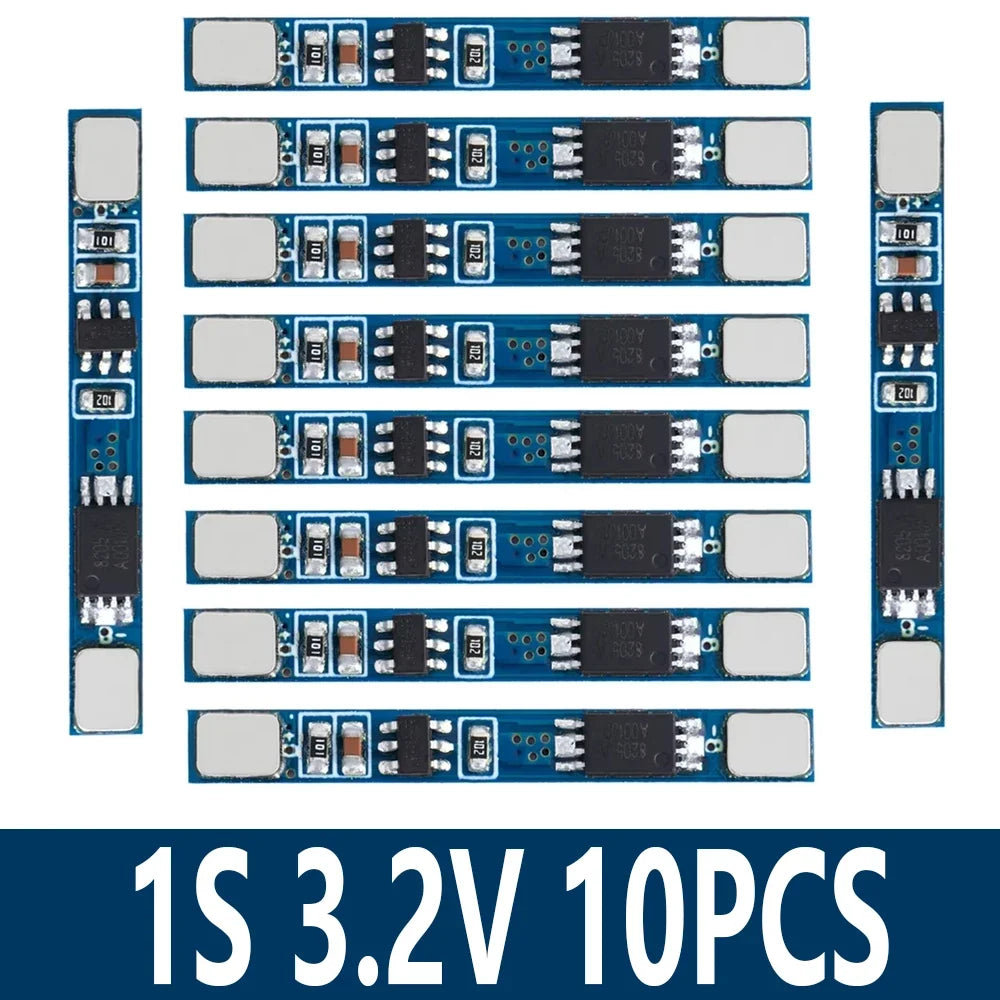 10PCS 1S BMS PCM Protection Board for 18650 32650 Li-ion