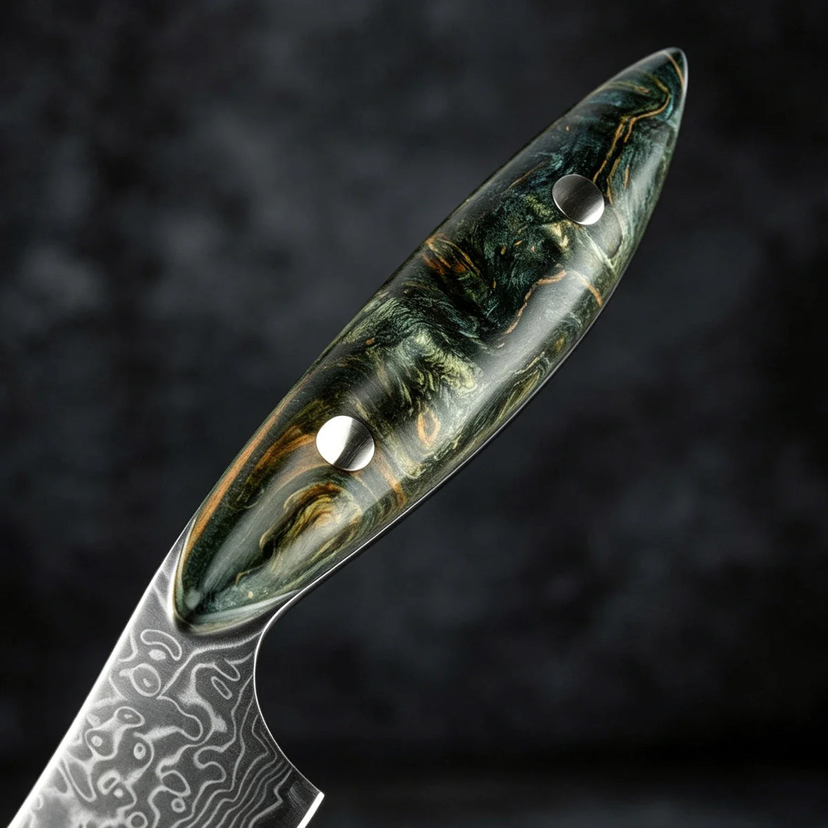 XITUO 3.5" Damascus Steel Paring Knife – Full Tang Petty Knife