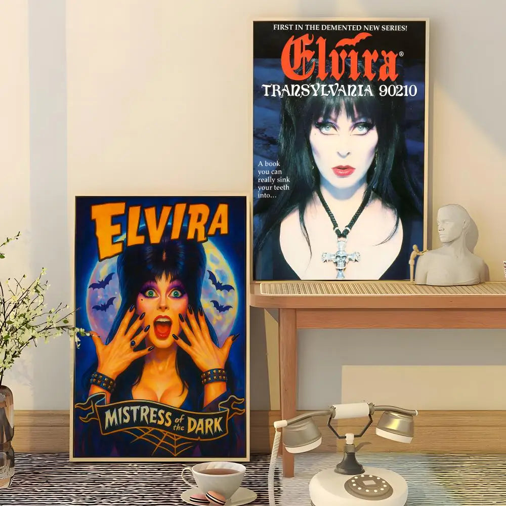 Elvira Mistress of the Dark HD Waterproof Poster Sticker