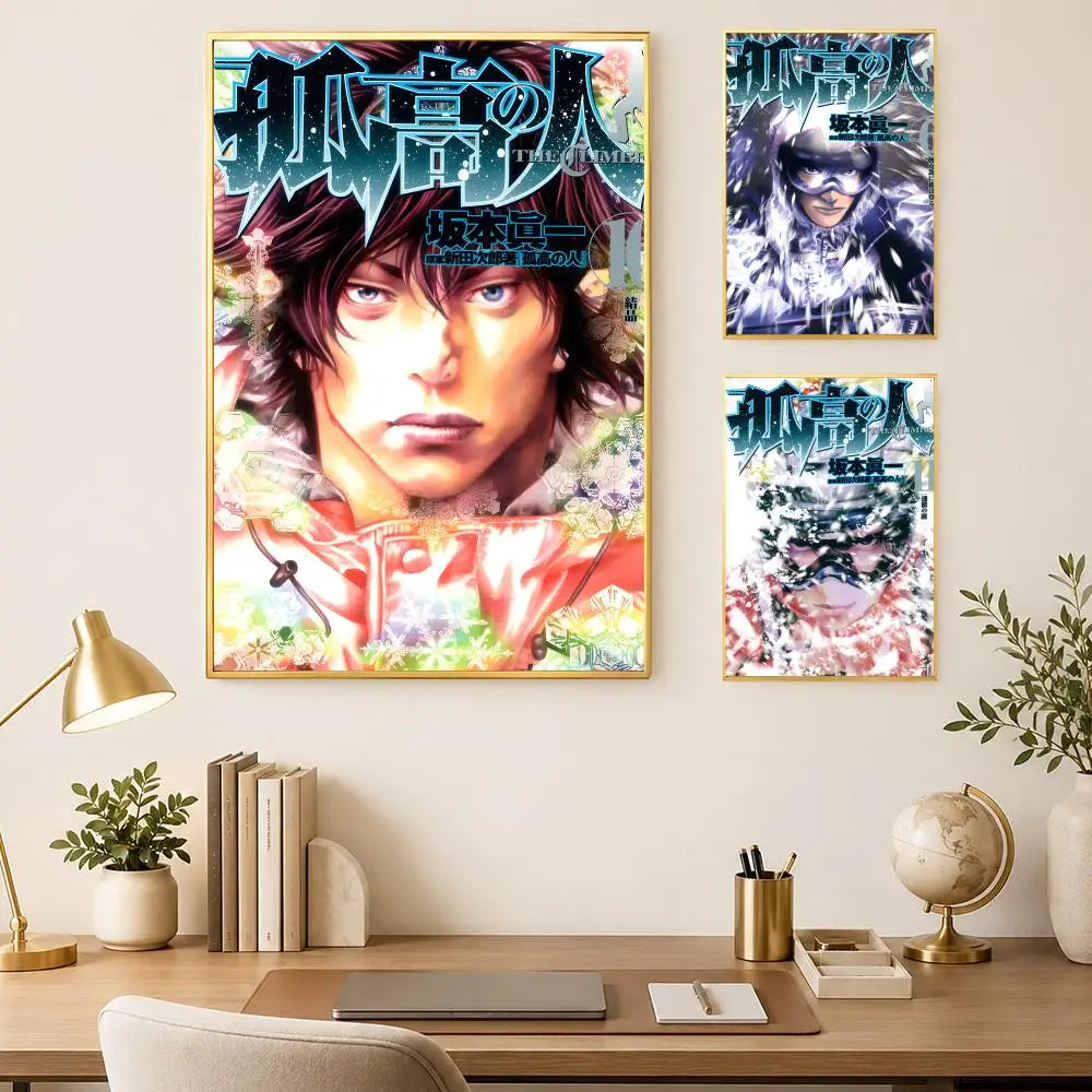 The Climber Manga Wall Art Poster – Self-Stick Waterproof Decor