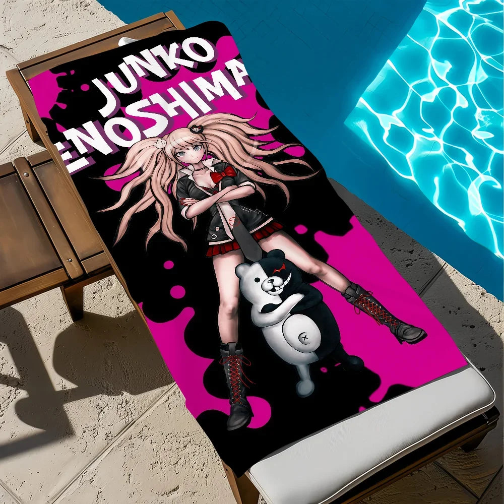 Danganronpa Anime Quick-Dry Beach Towel | Soft Microfiber