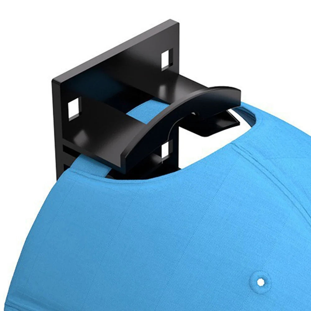 Wall Mounted Hat Rack 10-Grid | Baseball Cap Organizer