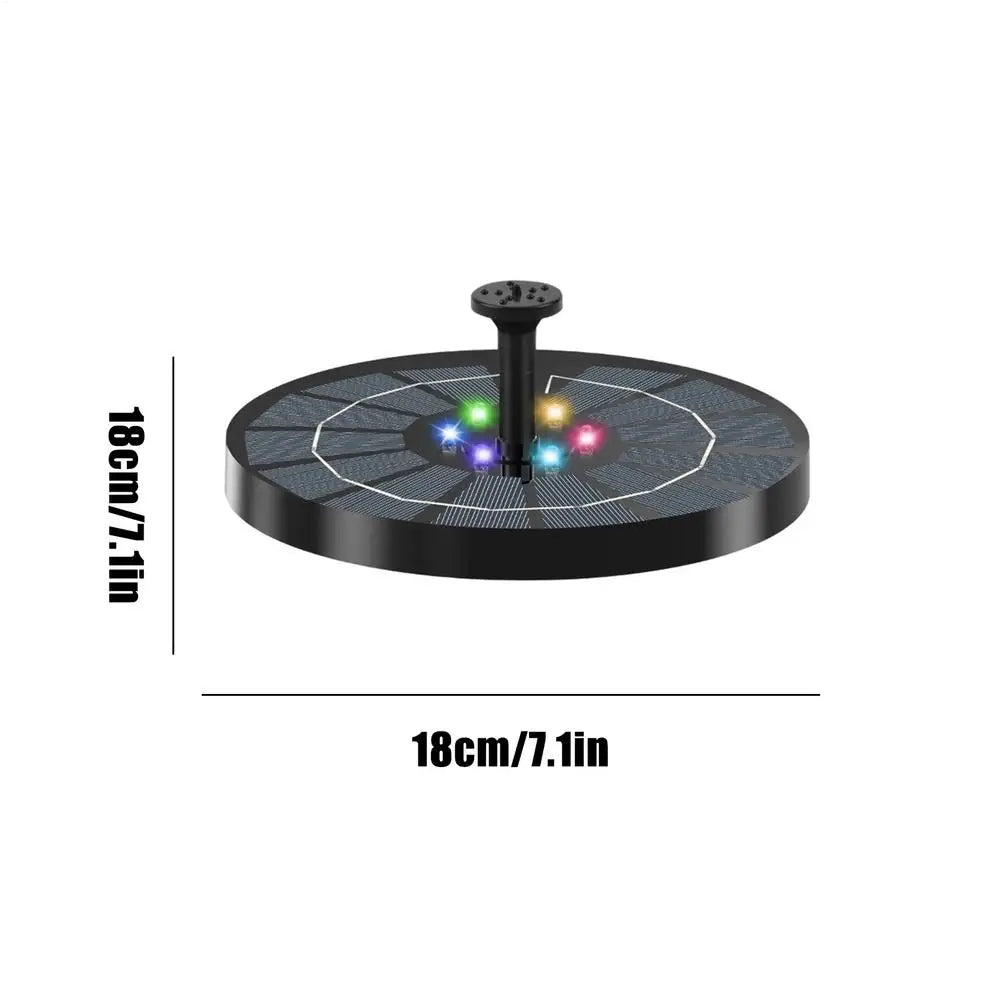 Solar Floating Fountain – Bird Bath, Garden & Pool Decor