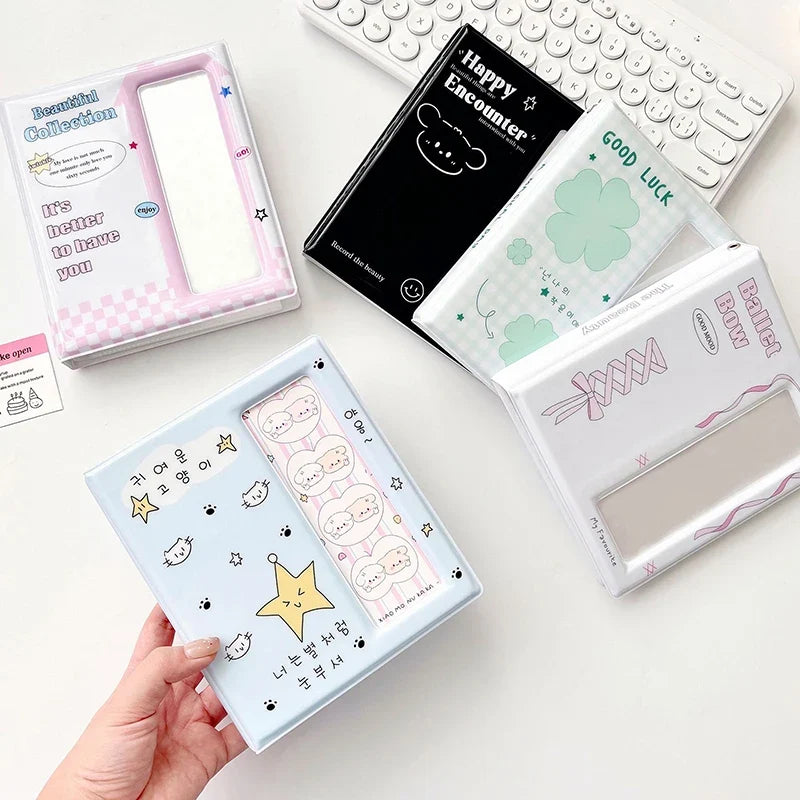 Cartoon Photo Booth Album – 2x6" Strips & 4x6" Photo Holder