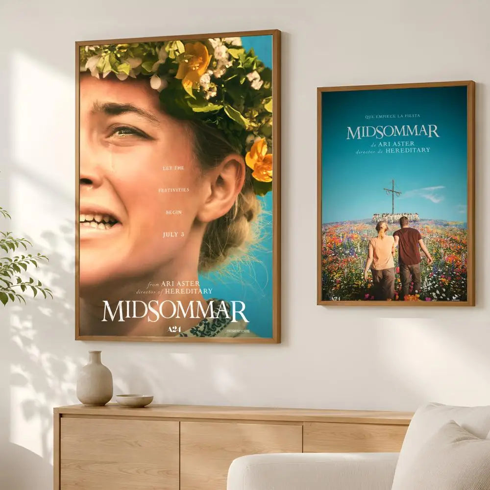 Midsommar Movie Poster – Self-Stick HD PVC Waterproof Wall Art