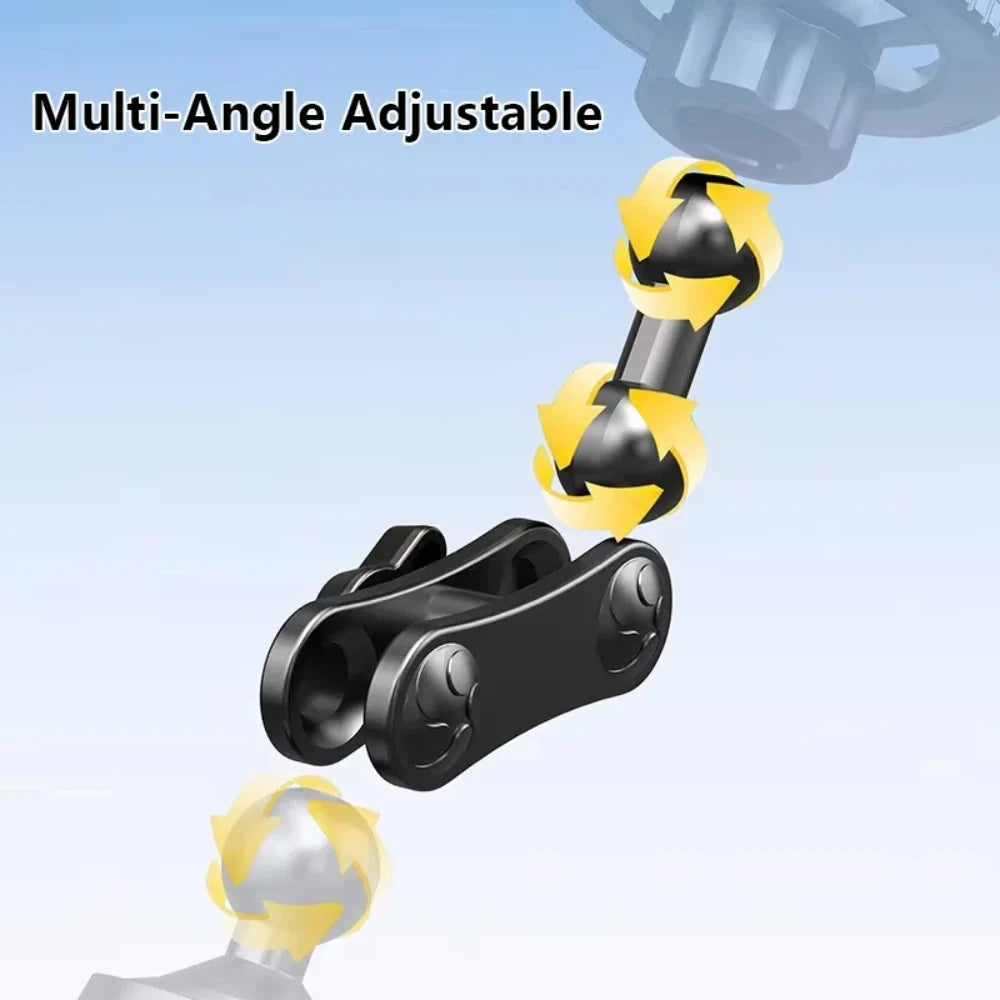 Aluminum 17mm Ball Mount Extension Rod for Car Phone Holder