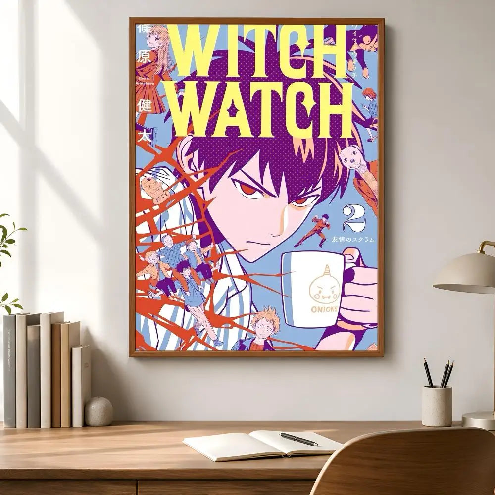 Witch Watch Poster – HD Waterproof PVC Wall Sticker Decor