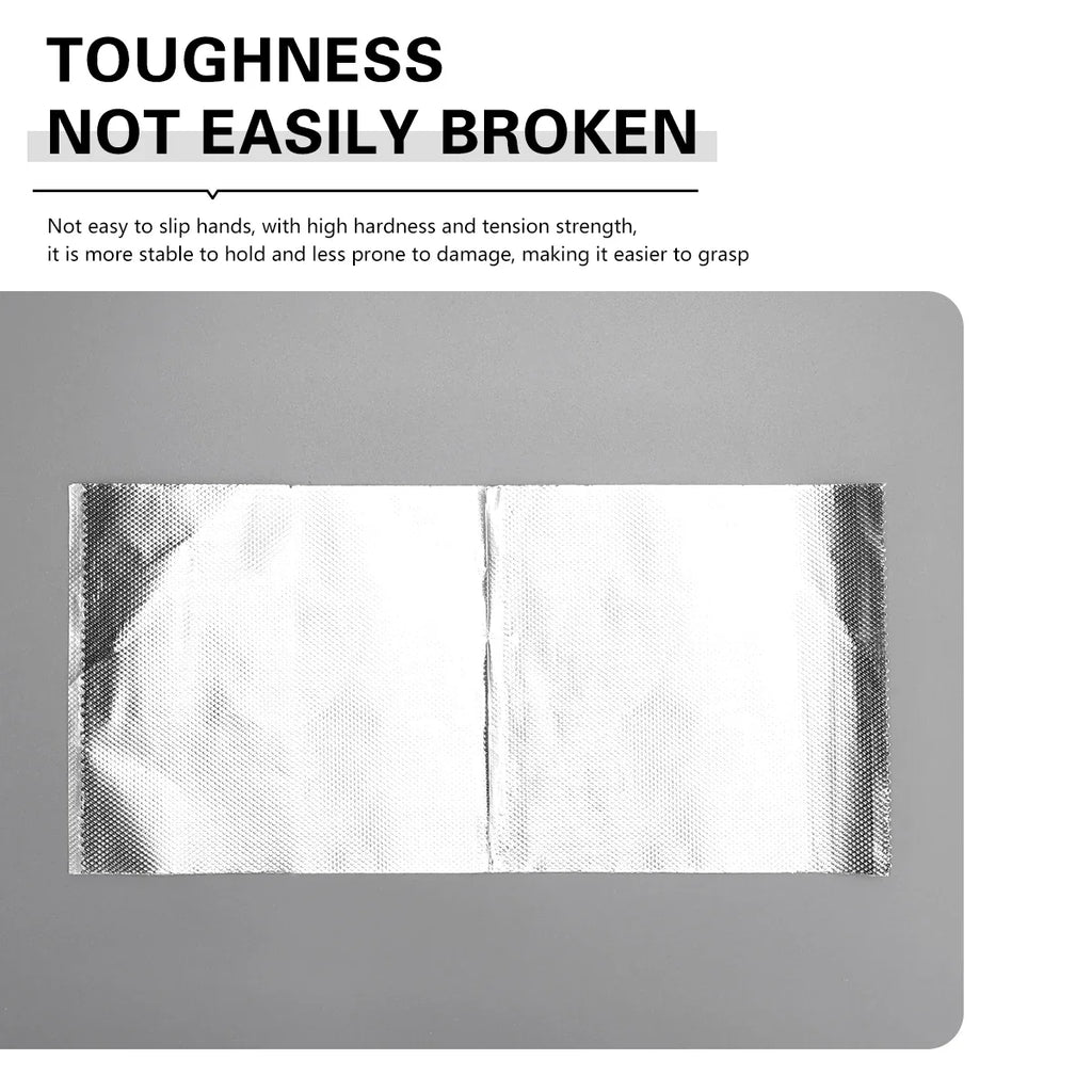 200-Count Embossed Aluminum Hair Foils for Color & Highlights