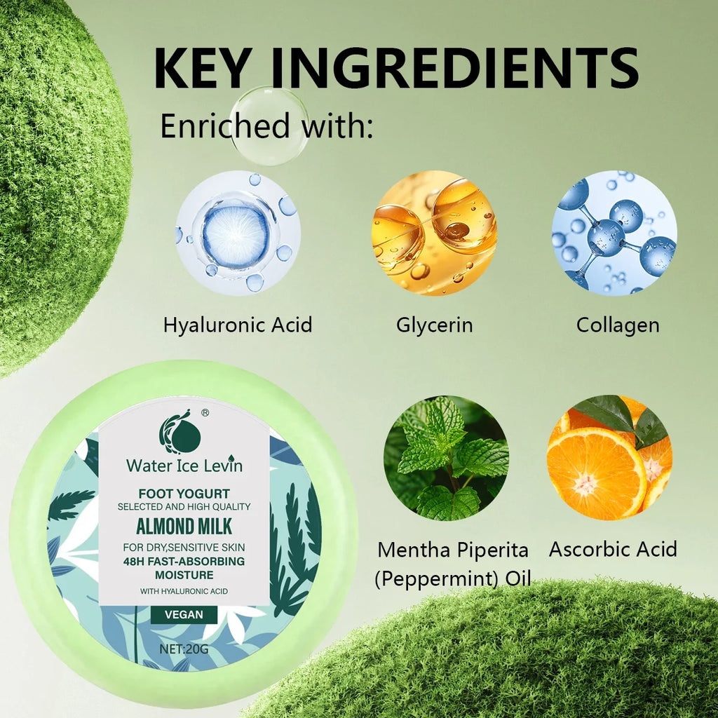 Ice Cooling Foot Cream – Collagen, Hyaluronic Acid & Vitamin C