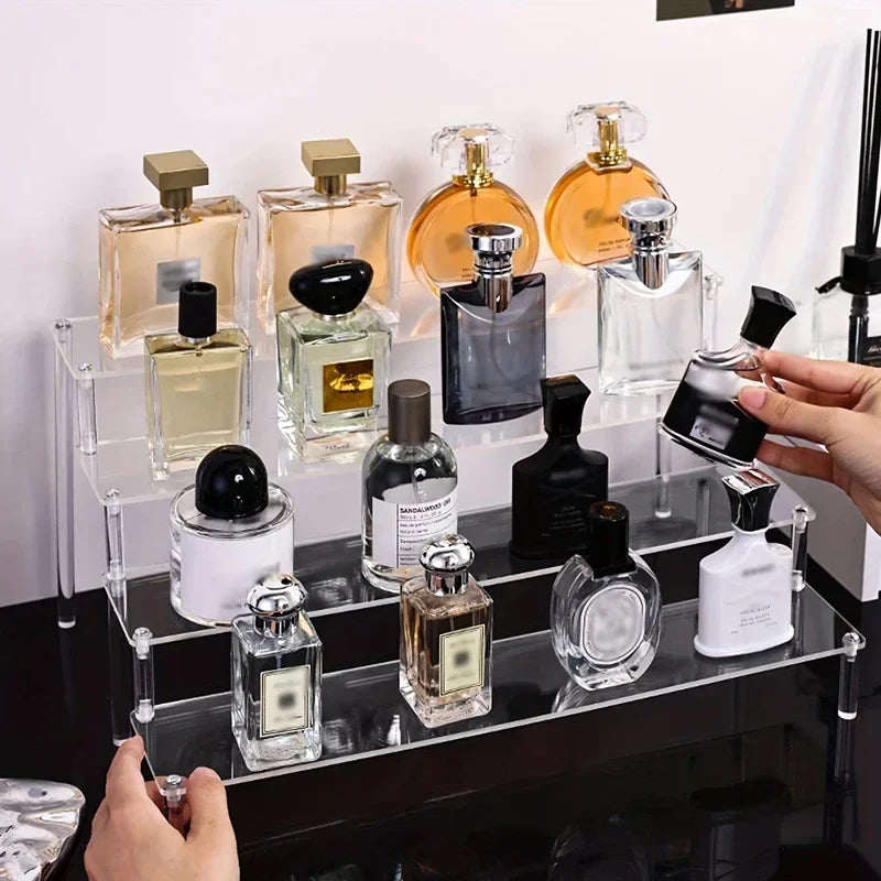 Clear Acrylic Display Stand | Perfume, Cupcake & Figurine Riser