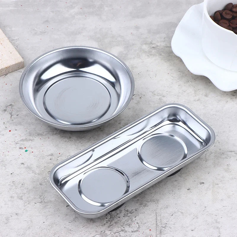 3 4 Magnetic Tool Bowl Stainless Steel Tray Circular Parts Screws