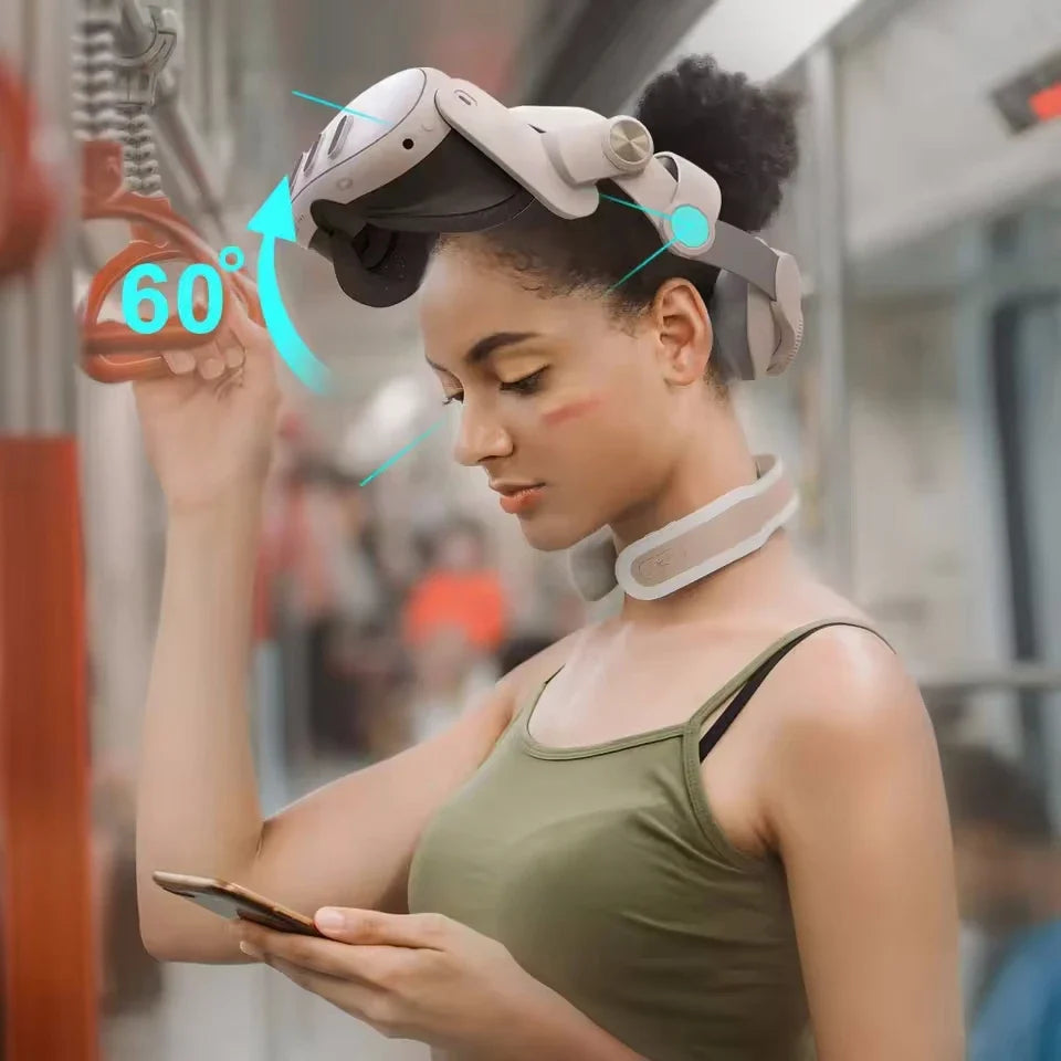 Adjustable Head Strap for Meta Quest 3 | Ergonomic VR Headband