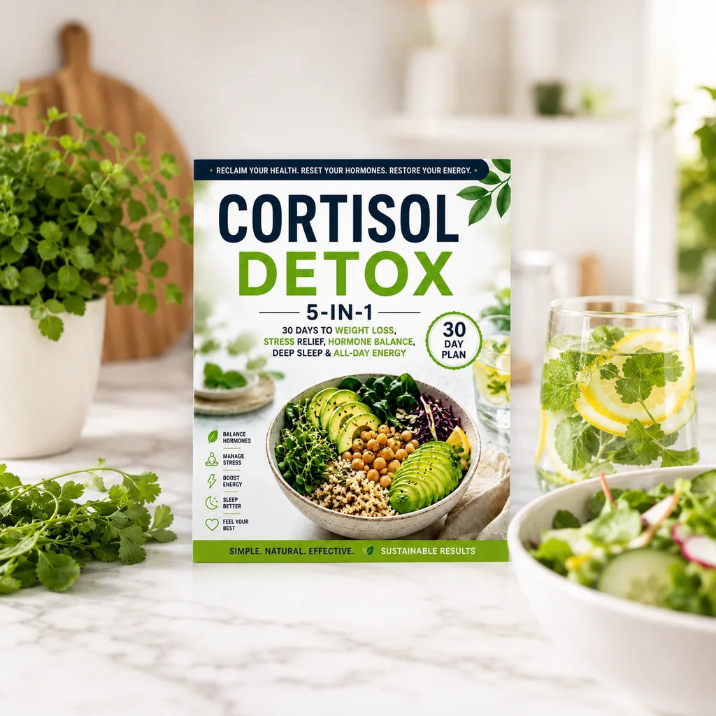 Cortisol Detox 5-in-1 30 Day Guide Weight Management Stress Relief