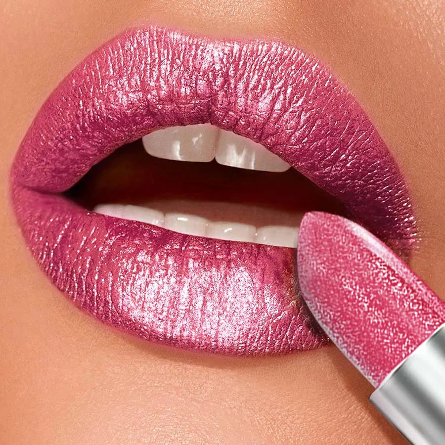 KAFURUX Glitter Metallic Lipstick – Pearlescent Lip Tint