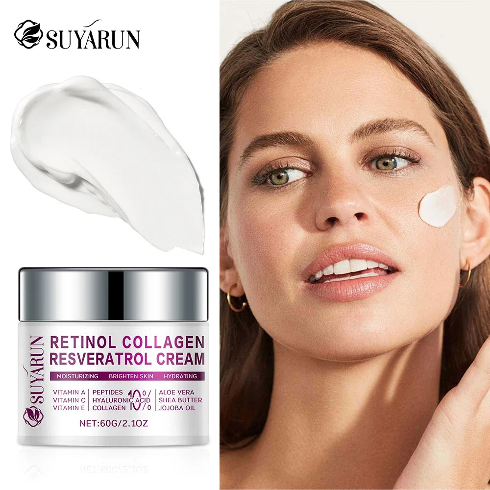 SUYARUN Retinol Resveratrol Anti-Aging Night Face Cream