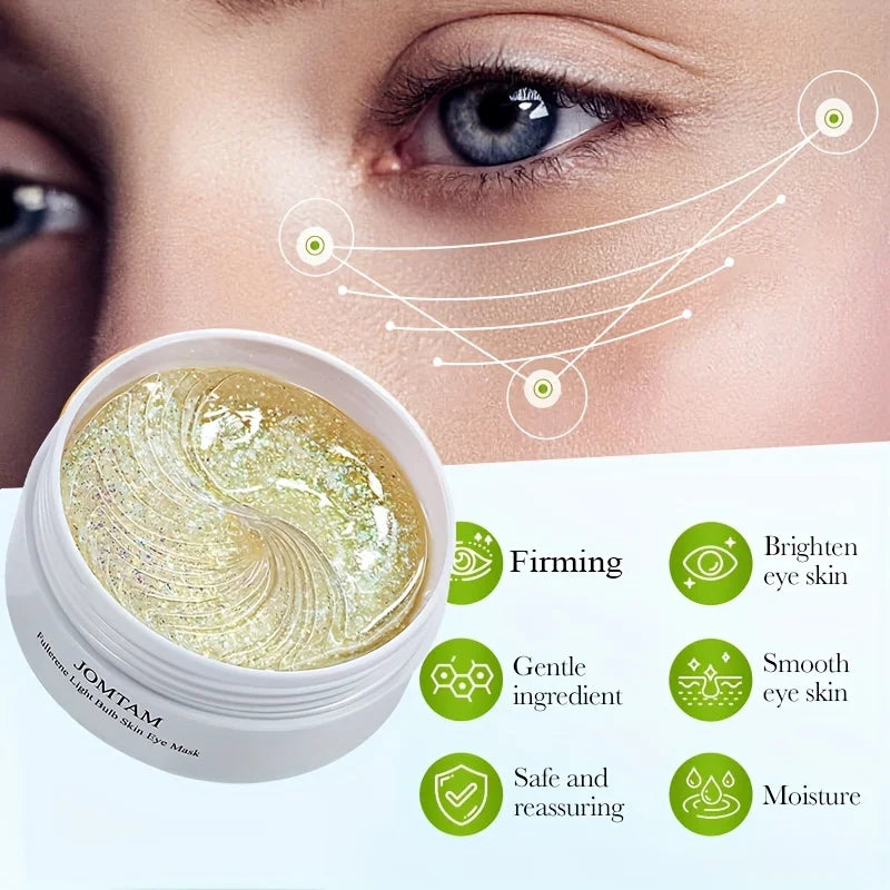 Fullerene Hydrating Eye Masks 30 Pairs – Firming & Moisturizing