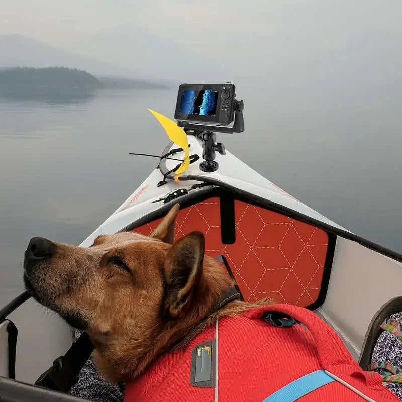 Fish Finder Bracket Reusable Waterproof Raft Fishfinder Mount