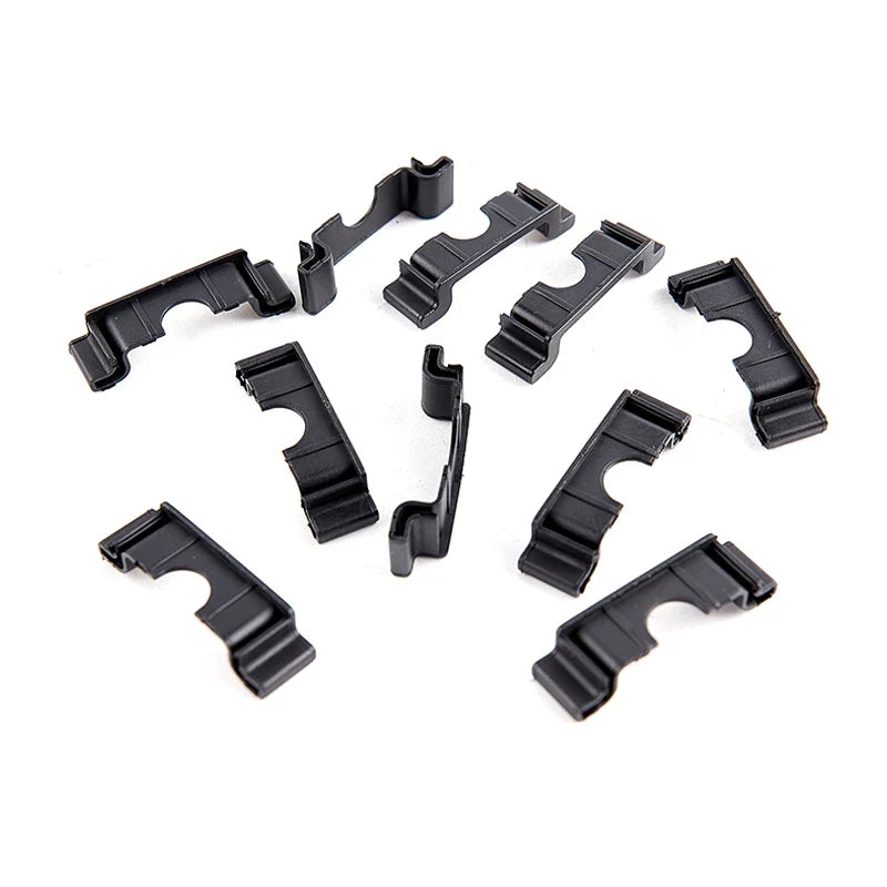 10Pcs C45 35mm DIN Rail End Cap Protectors | Anti-Scratch