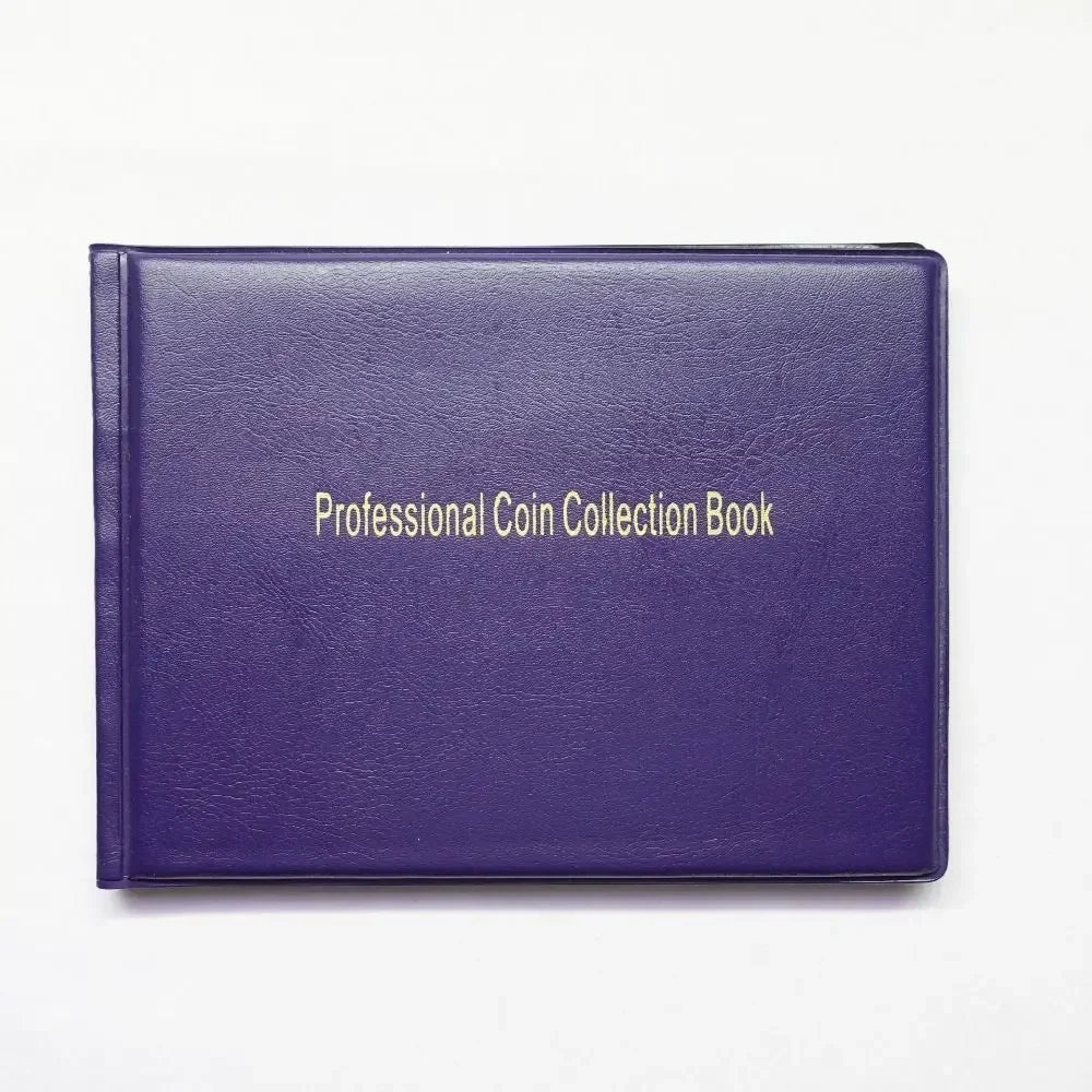 240-Pocket Coin Collection Album Book – 10 Pages | Collectors
