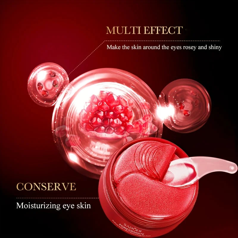 Pomegranate Eye Mask – Nourishing Hydrating Eye Patches 60pcs
