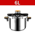 PGY Stainless Steel Pressure Cooker 4L 6L 8L | Gas & Induction