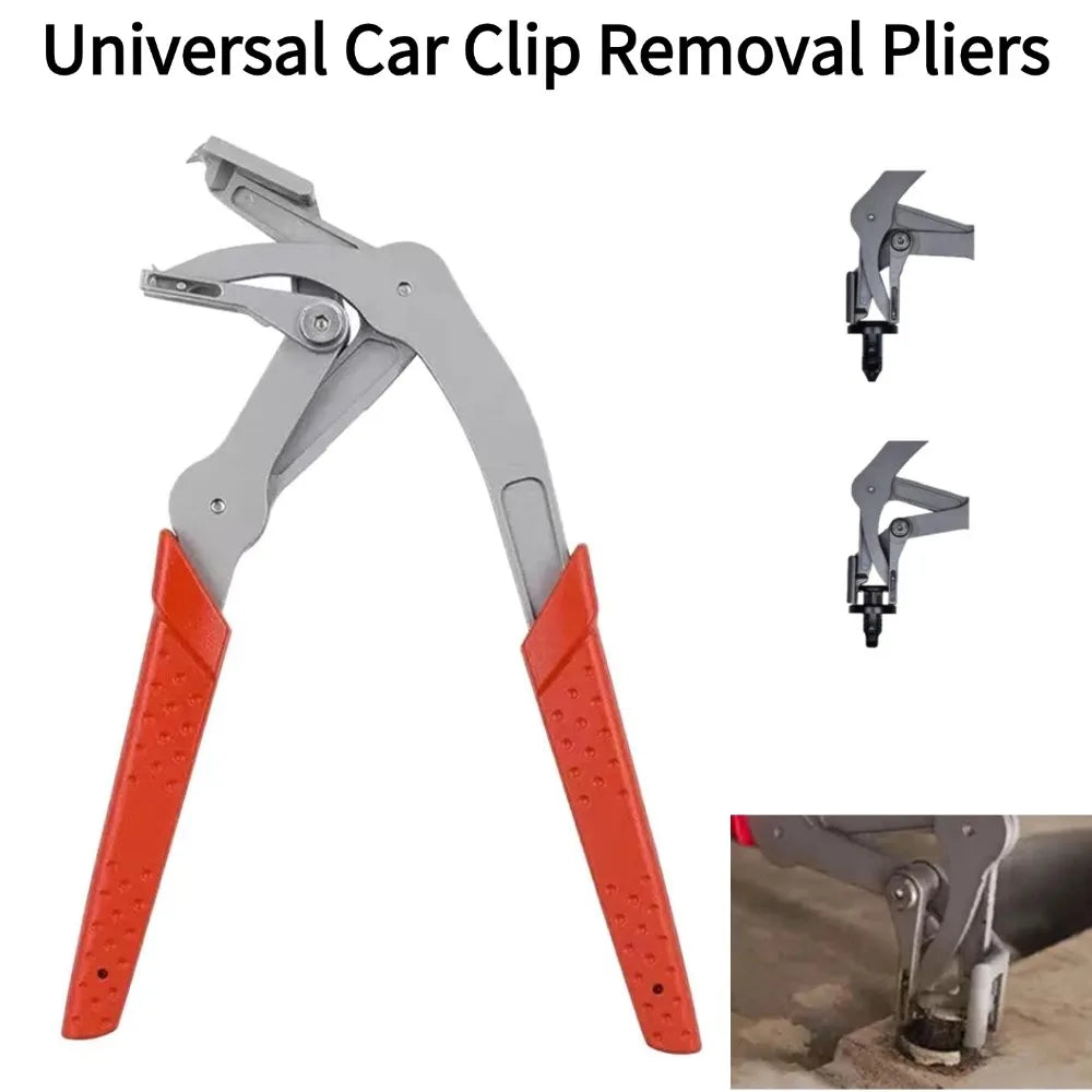 Universal Car Clip Removal Pliers Nail Fastener Remover Tool Door