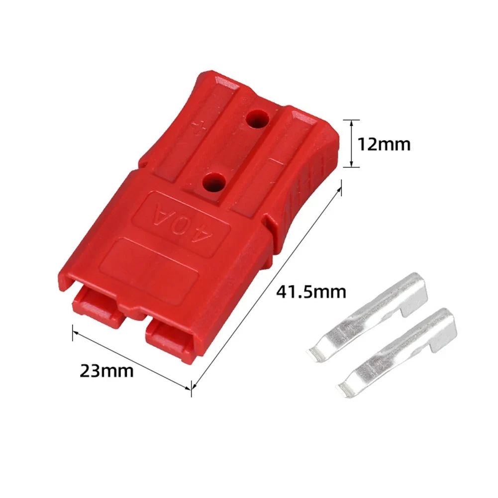 2PCS 40A High-Current Battery Connector Terminal – Forklift & EV