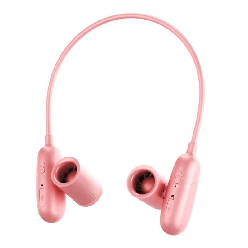 Portable Wearable Neck Fan – Hands-Free Adjustable Personal Fan