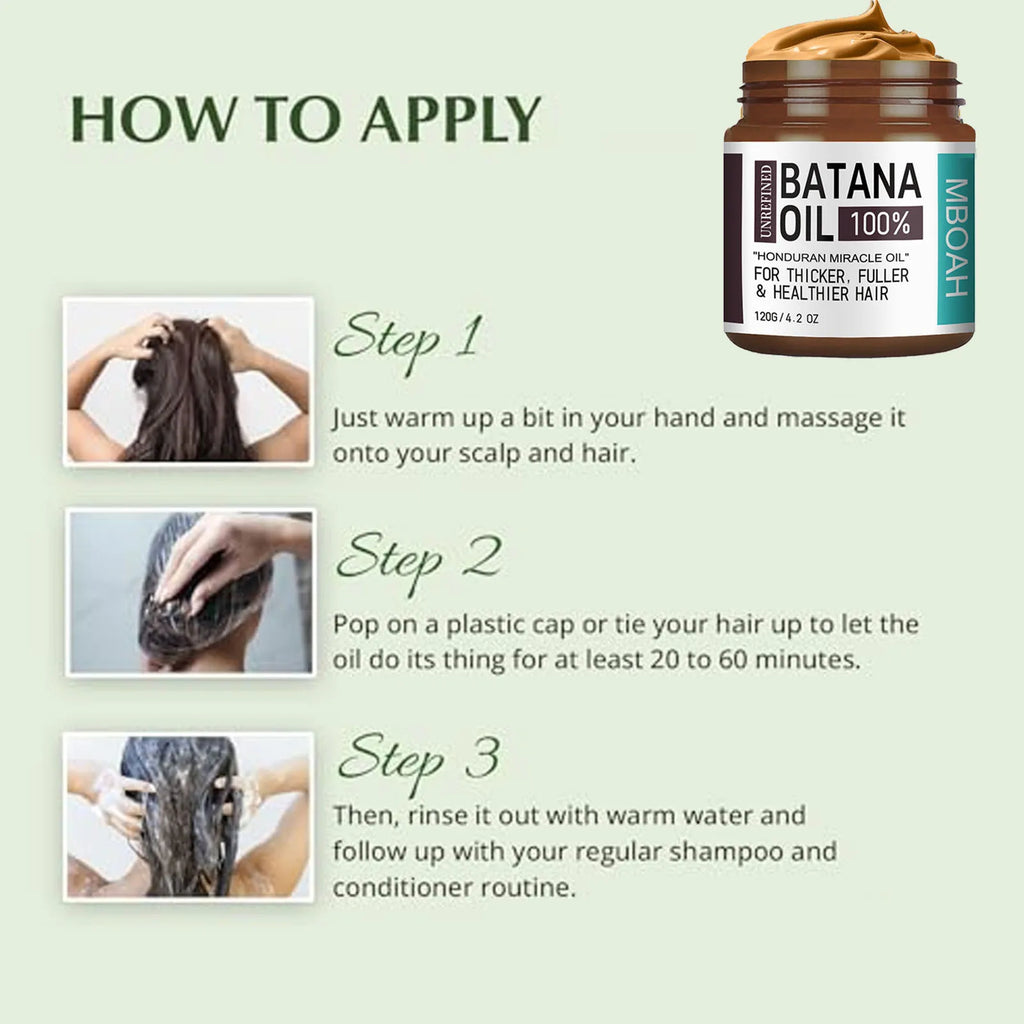 Batana Oil Hair Conditioner – Silkier, Fuller Hair | 120g