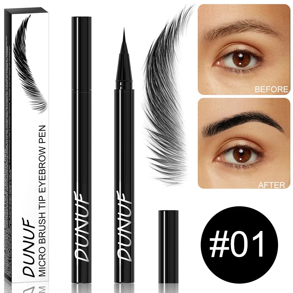 DUNUF Liquid Eyebrow Pencil – Waterproof & Long-Lasting