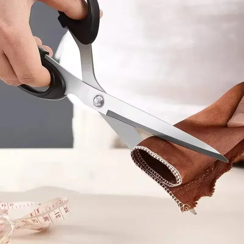 8-Inch Stainless Steel Tailor's Scissors | Professional Fabric Shears