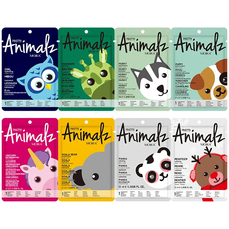 Animal Unicorn Sheet Mask – Hyaluronic Acid & Collagen