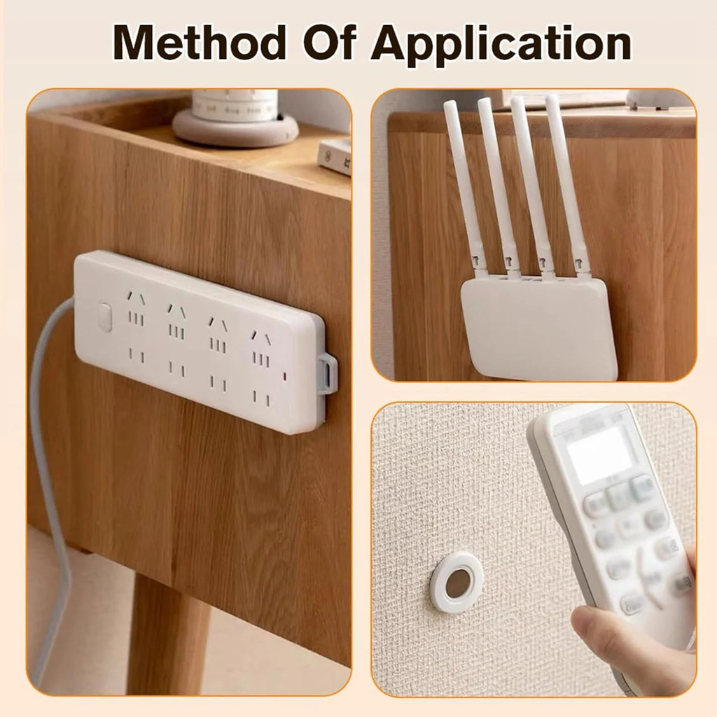 Round Magnetic Wall Hooks – Fridge & Home Organizer Holder
