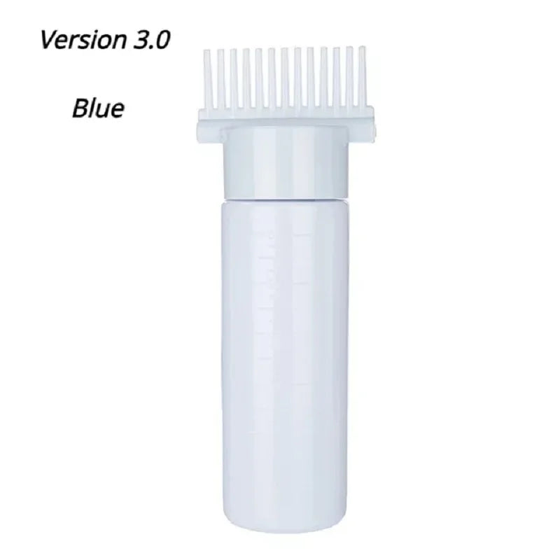 180ml Refillable Hair Dye Applicator Bottle with Root Comb