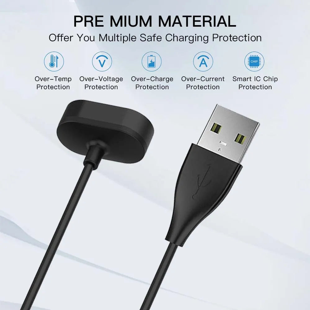 Fitbit Inspire 3 USB Charger Replacement Cable 3.3ft/1m